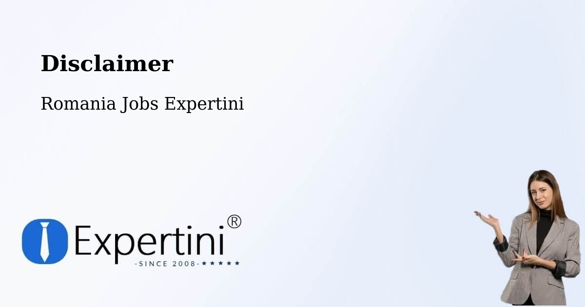 Disclaimer – Beba Veche - Romania Jobs Expertini