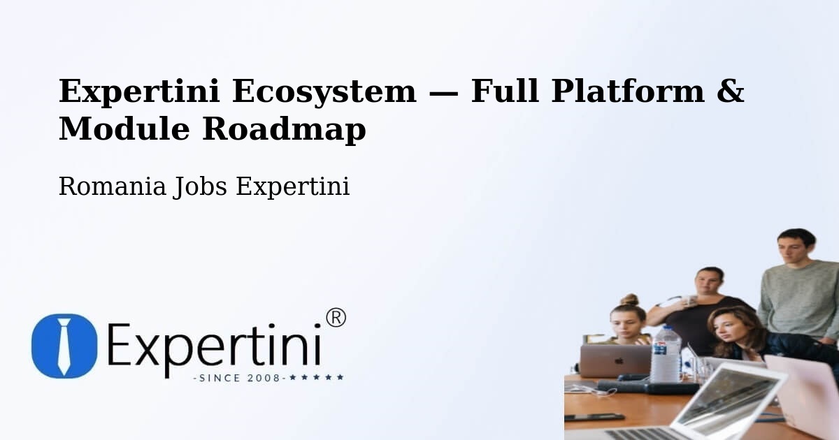 Expertini Ecosystem — Full Platform & Module Roadmap – Beba Veche
